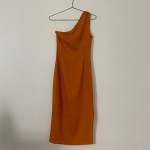 Nasty Gal one shoulder dress